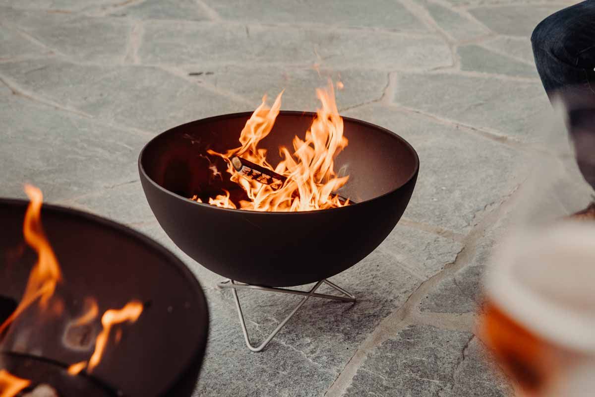 BOWL tűzrakó tál és grill huzal talppal